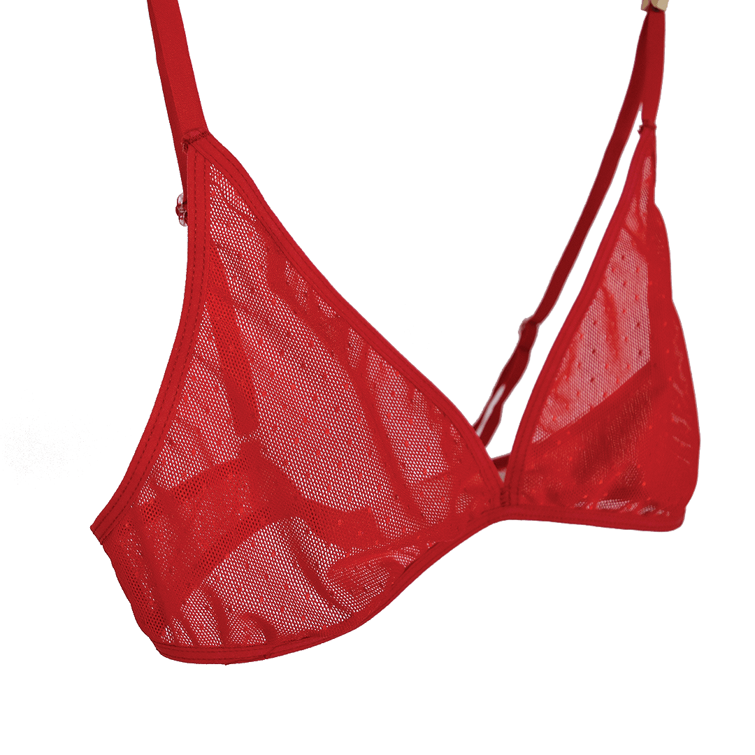 Tzoi Manousou red bra – tzoimanousou